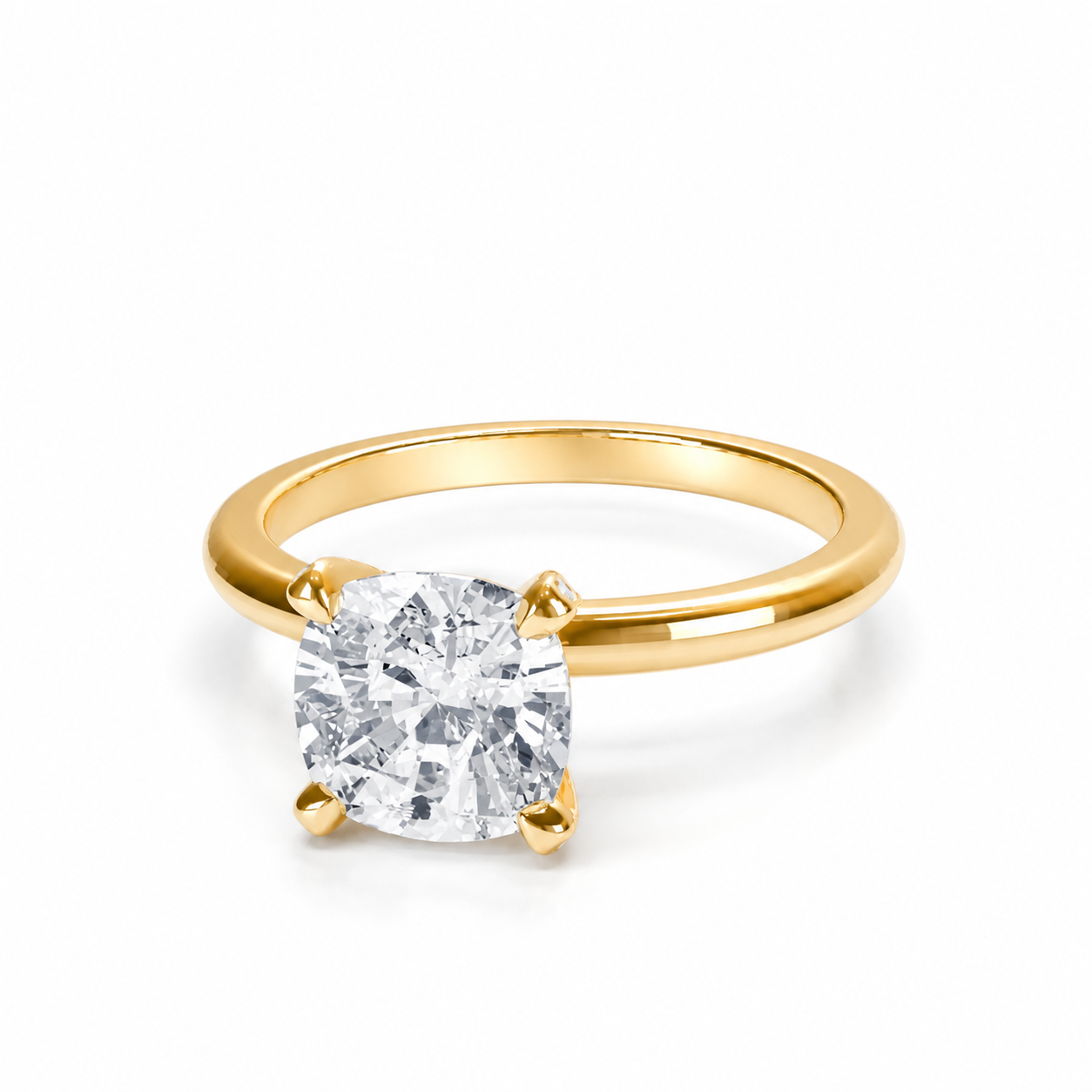 Anillo Cojín I Solitario
